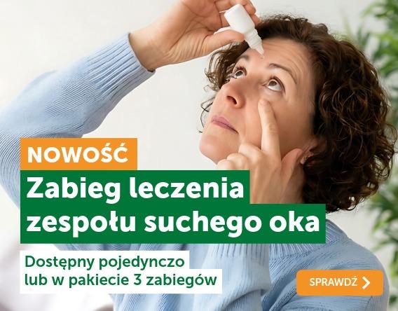 Zabieg leczenia zespołu suchego oka