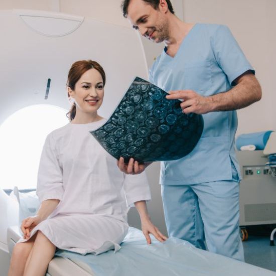 Rezonans magnetyczny stopy bez kontrastu