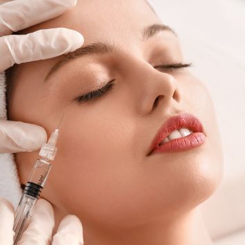 Toksyna Botulinowa - czoło i okolice wokół oczu