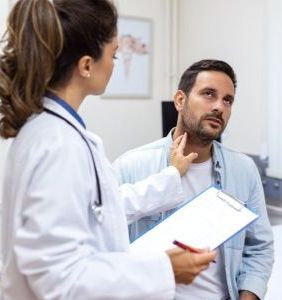 Konsultacja endokrynologa z USG jąder